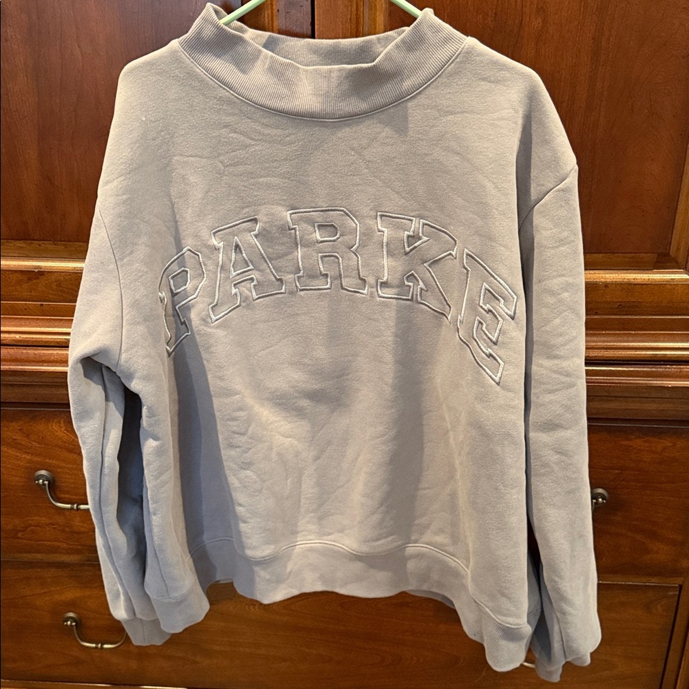 Parke sweatshirt Tonal collection gray